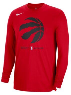 Toronto Raptors Nike Pregame Long Sleeve Shirt